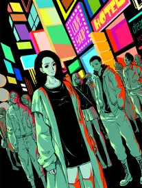 攻壳机动队经典科幻动画电影海报